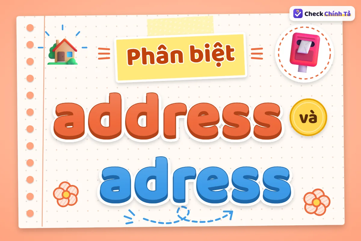 Phân biệt address và adress