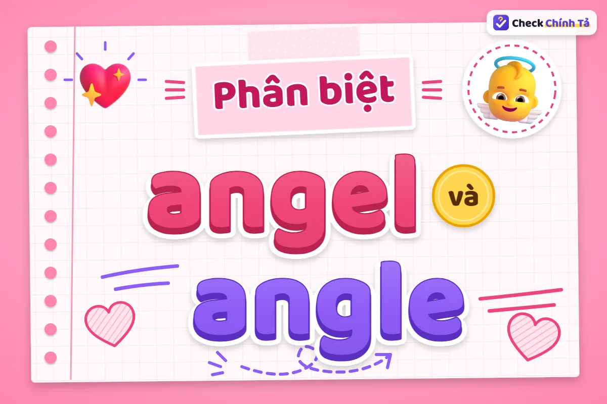 Phân biệt angel và angle