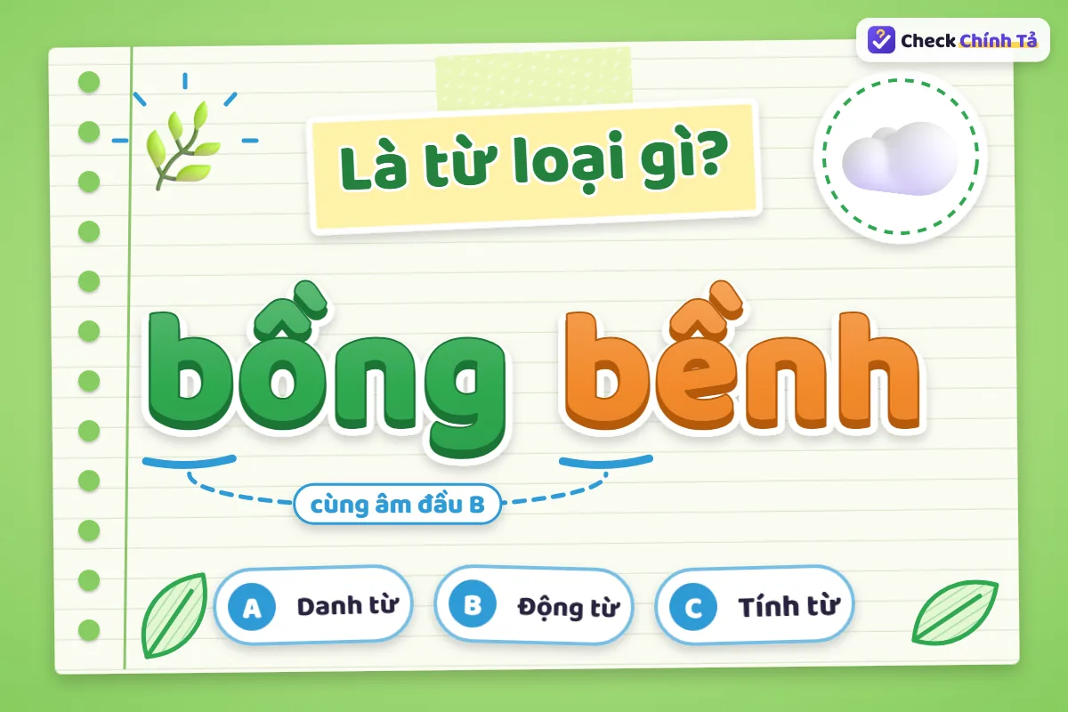 Bồng bềnh là từ loại gì