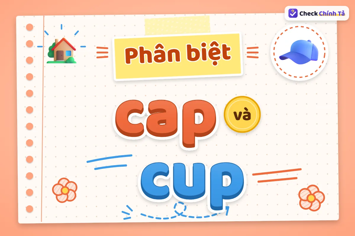 Phân biệt cap và cup