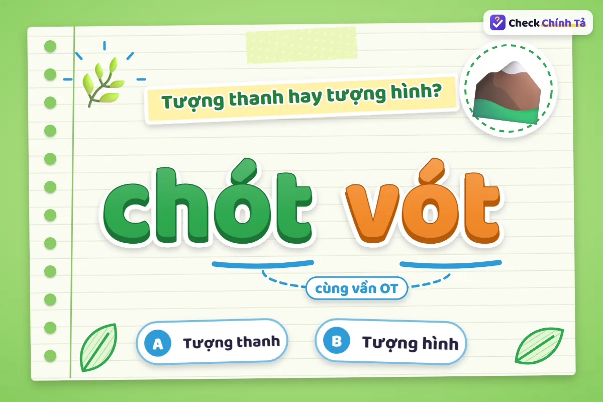 Chót vót là từ tượng hình hay tượng thanh