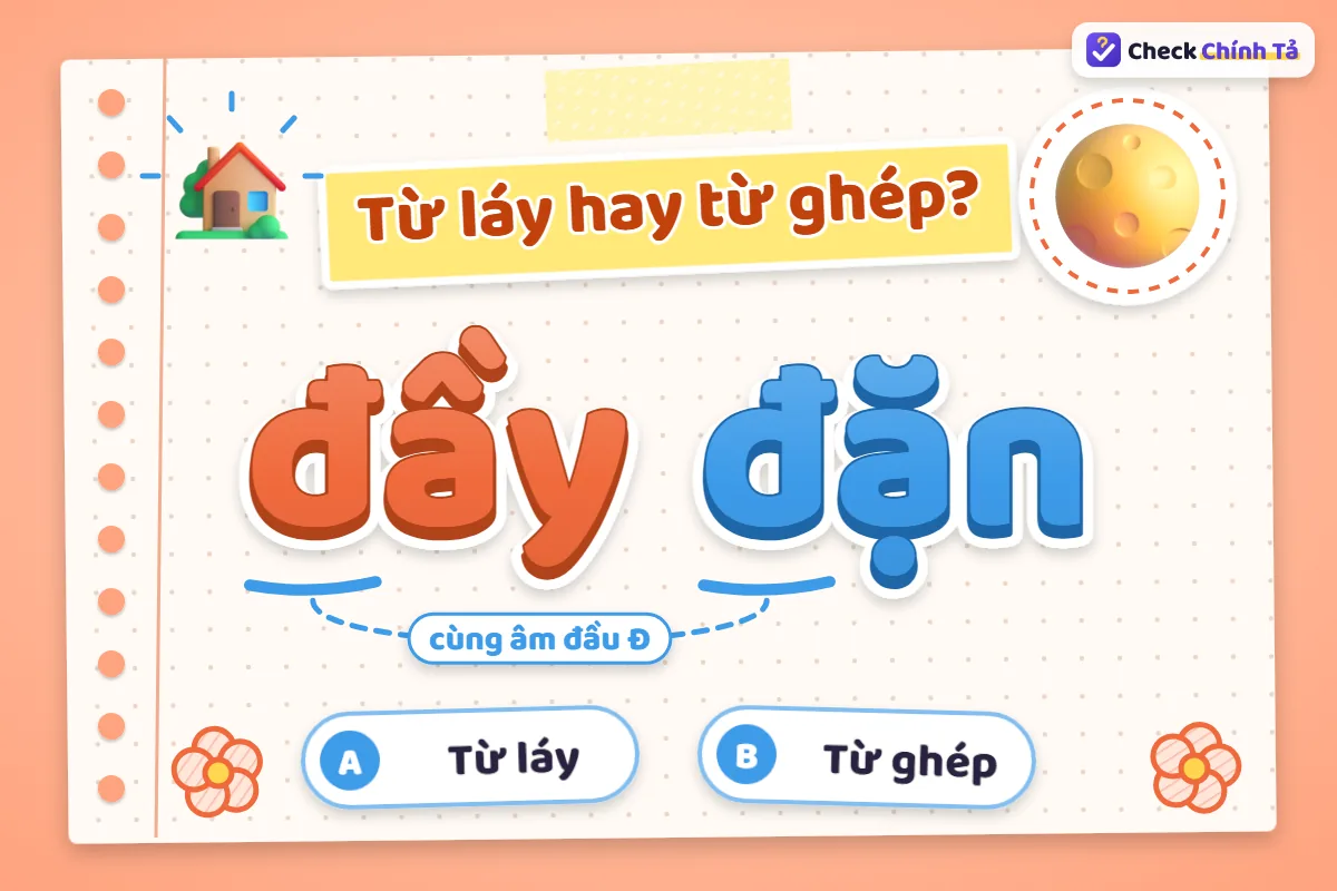 Đầy đặn là từ láy hay từ ghép