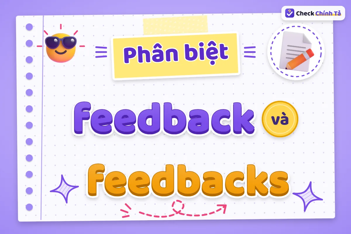 Phân biệt feedback và feedbacks