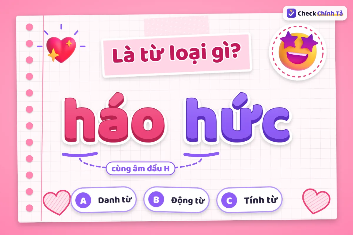 Háo hức là từ loại gì