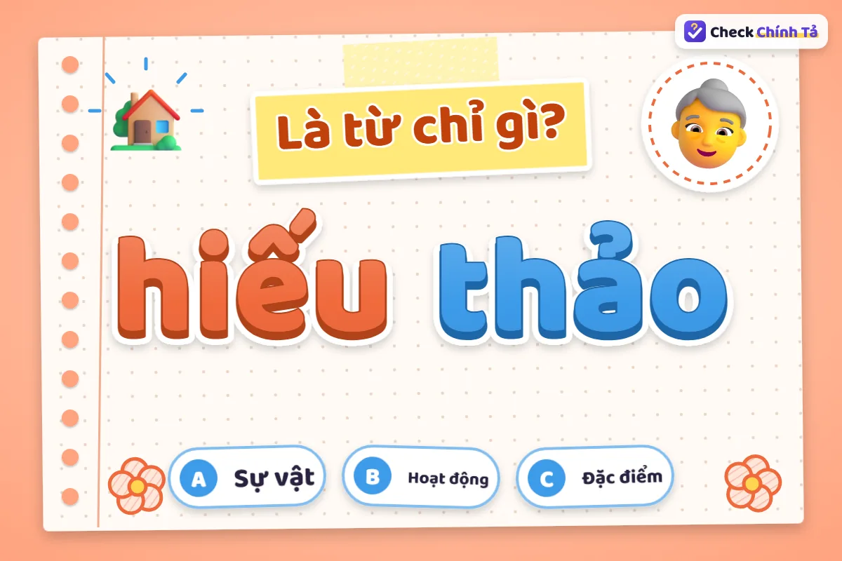 Hiếu thảo là từ chỉ gì