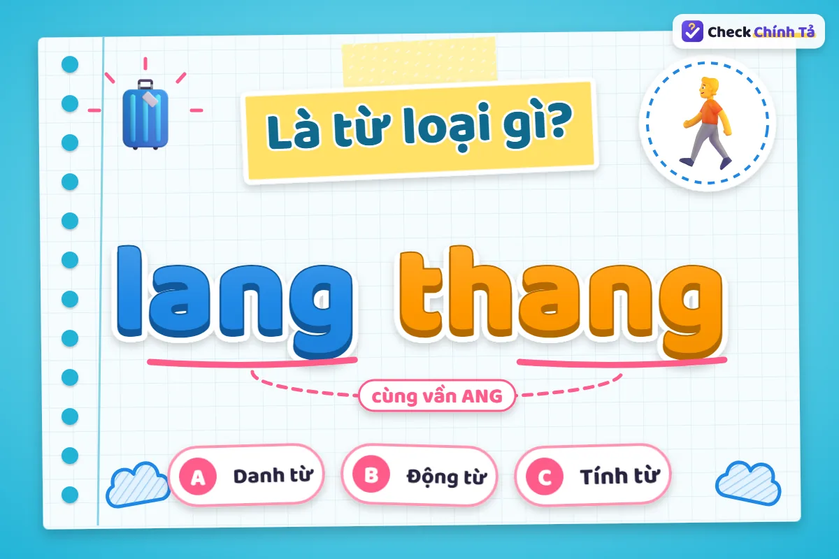 Lang thang là từ loại gì
