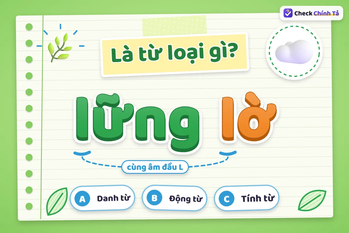Lững lờ là từ loại gì