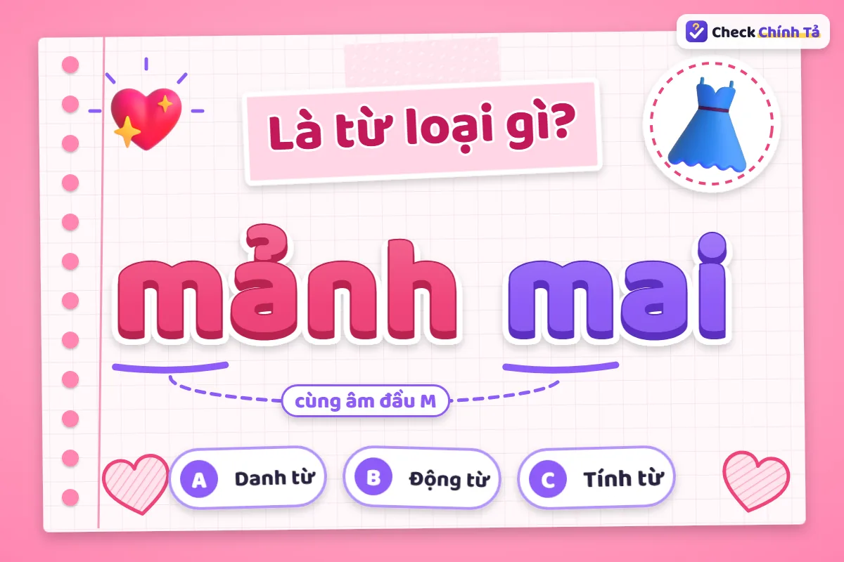 Mảnh mai là từ loại gì