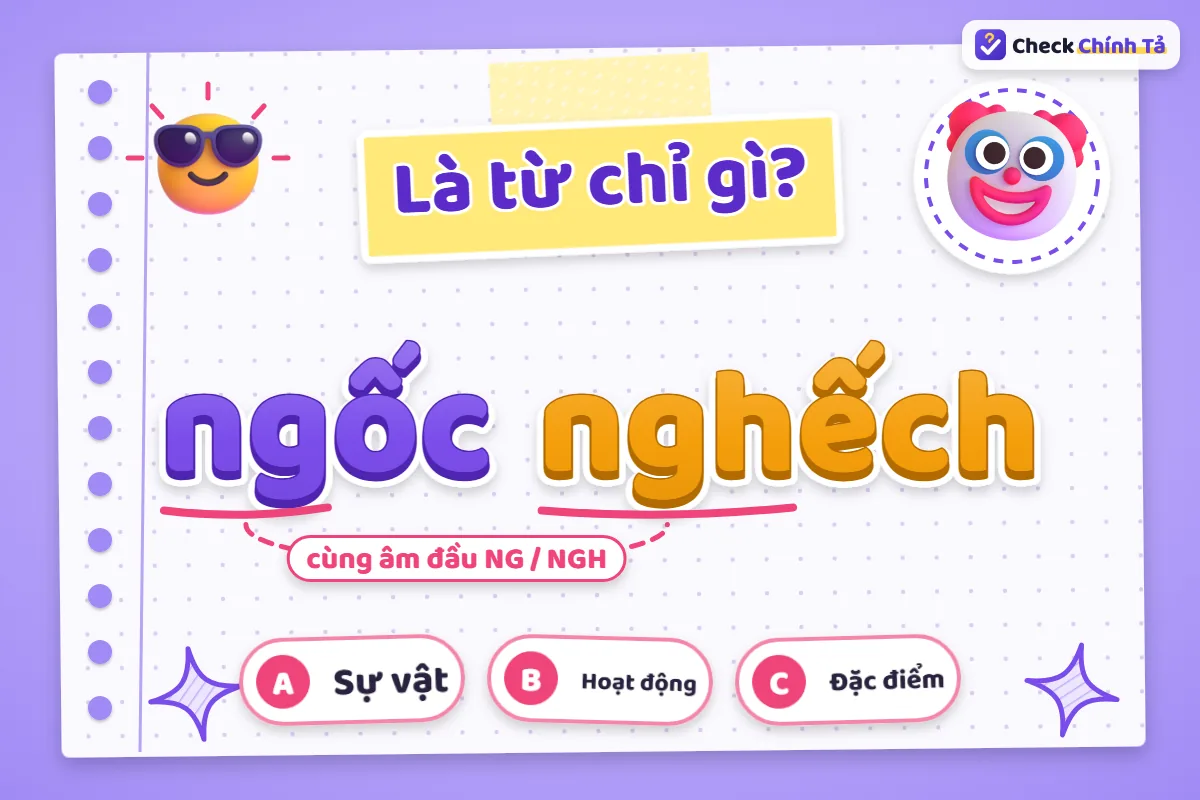 Ngốc nghếch là từ chỉ gì