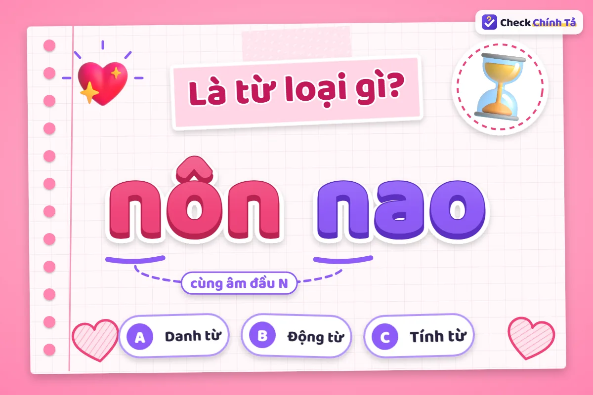 Nôn nao là từ loại gì
