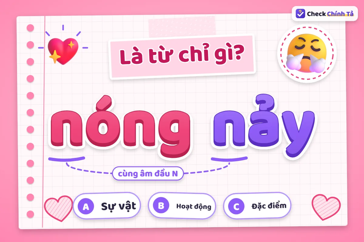Nóng nảy là từ chỉ gì