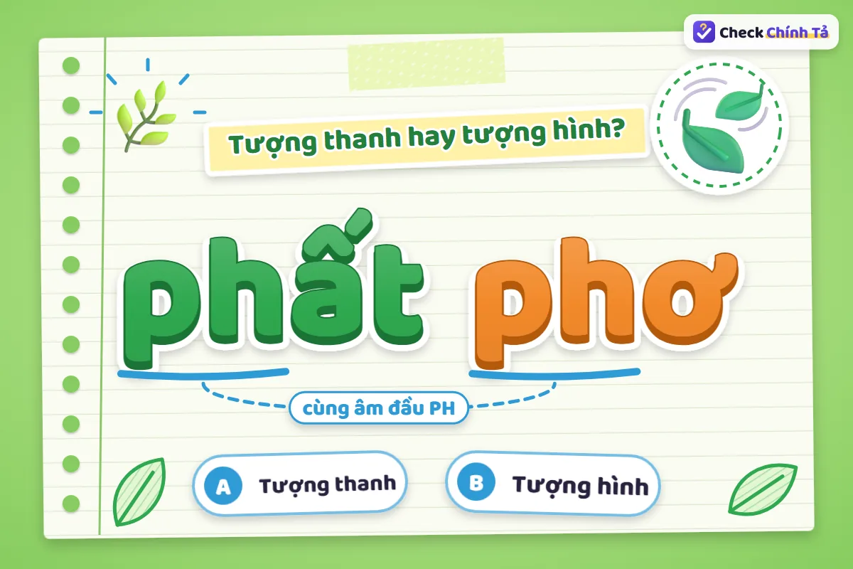 Phất phơ là từ tượng hình hay tượng thanh