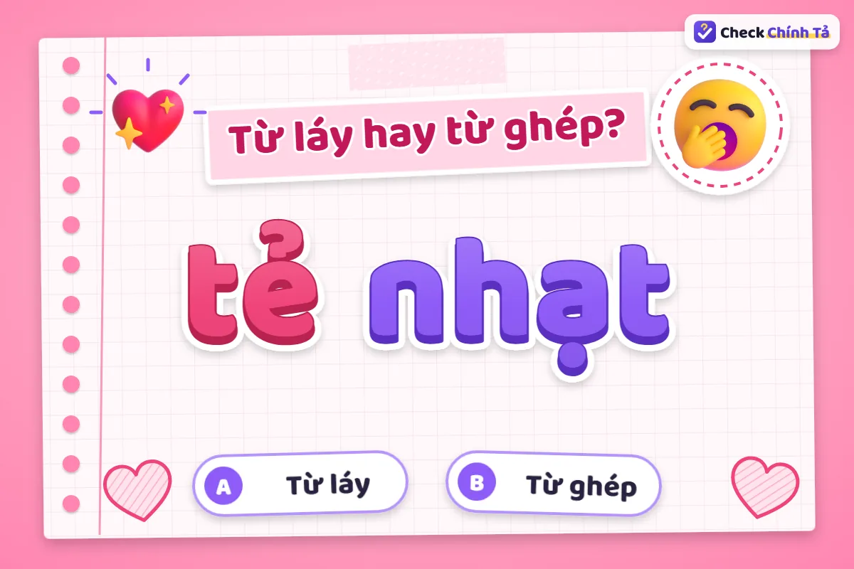 Tẻ nhạt là từ ghép gì