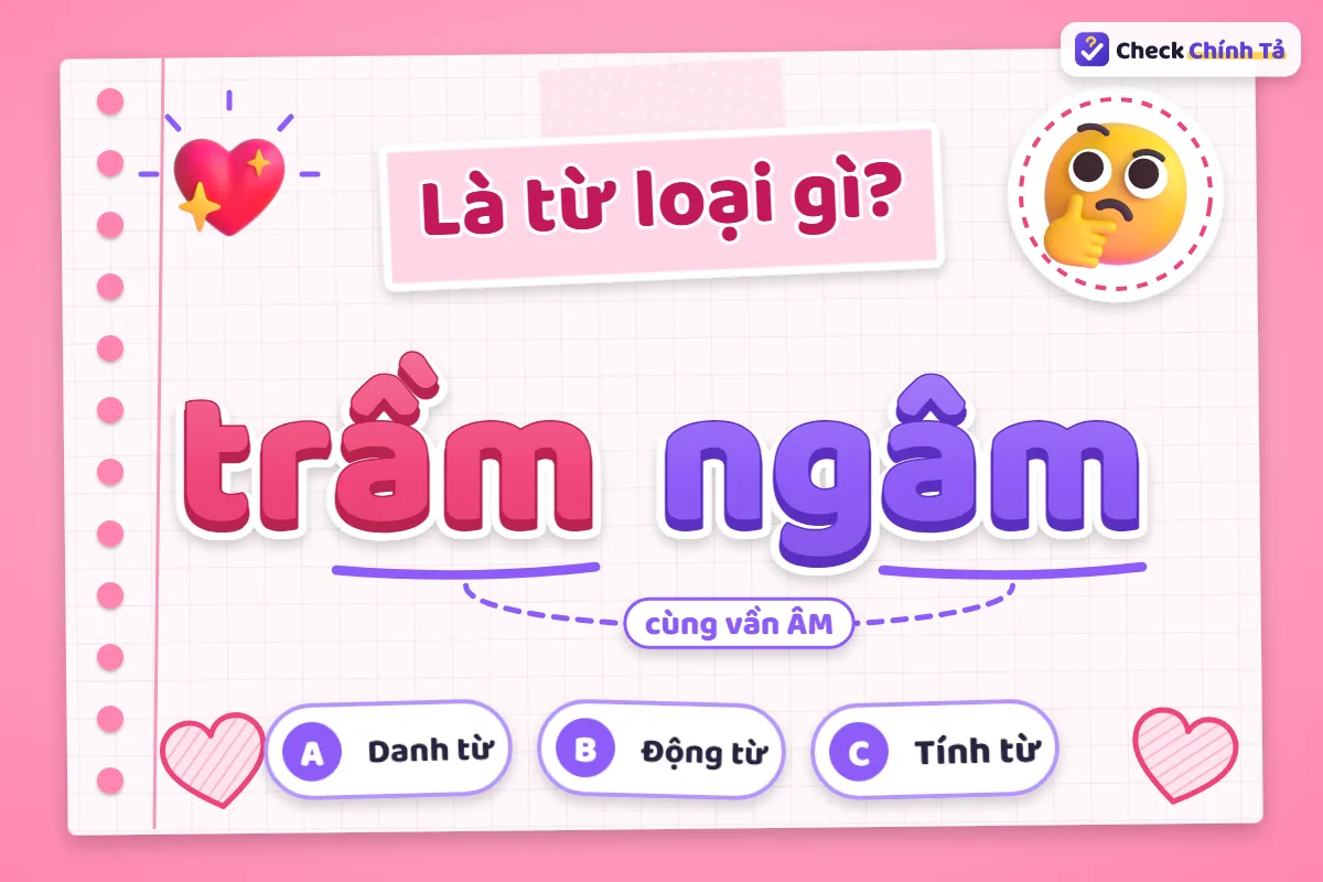 Trầm ngâm là từ loại gì