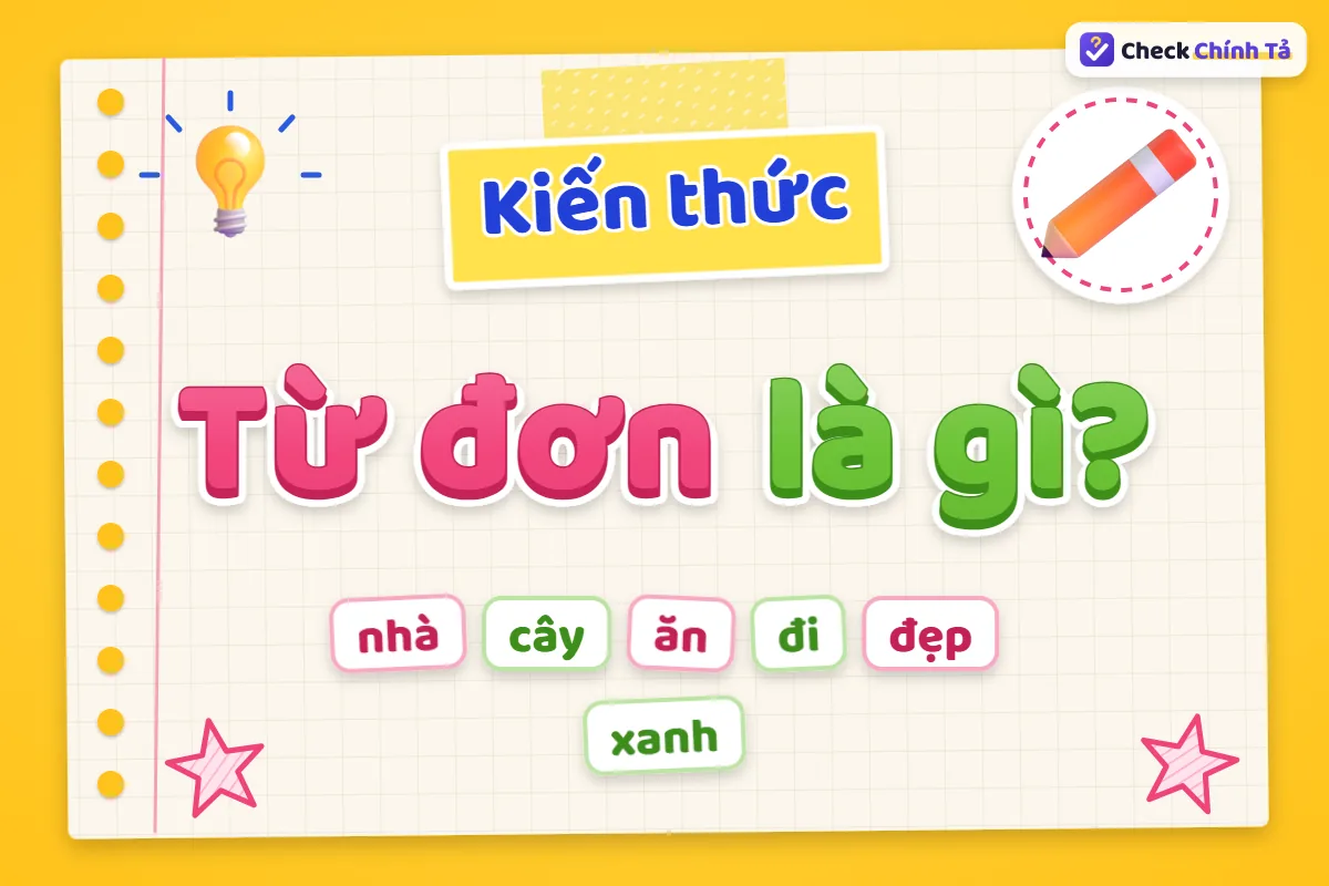 Từ đơn là gì