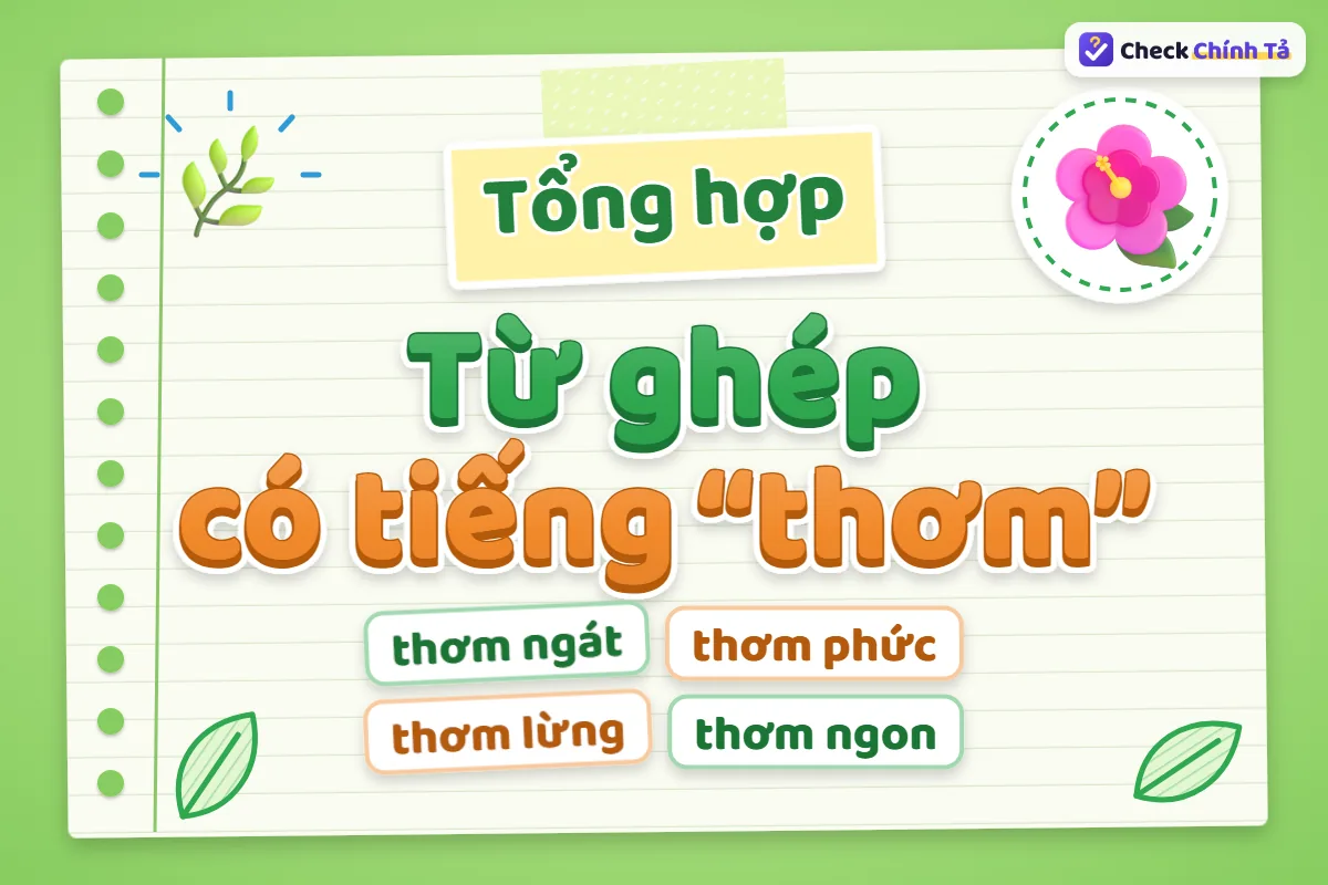 Từ ghép có tiếng thơm