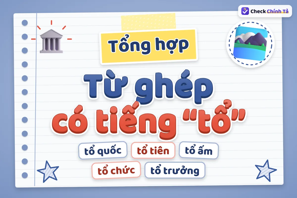 Từ ghép có tiếng tổ