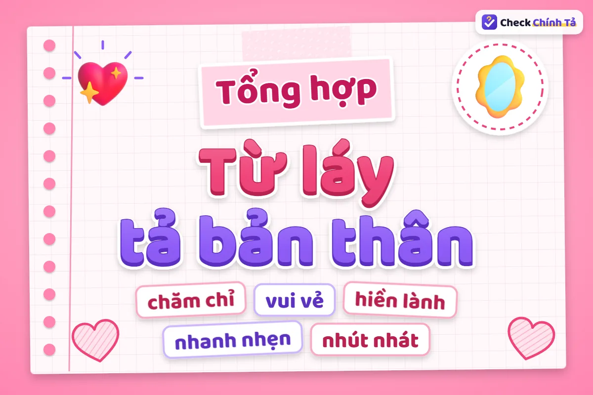Từ láy chỉ bản thân
