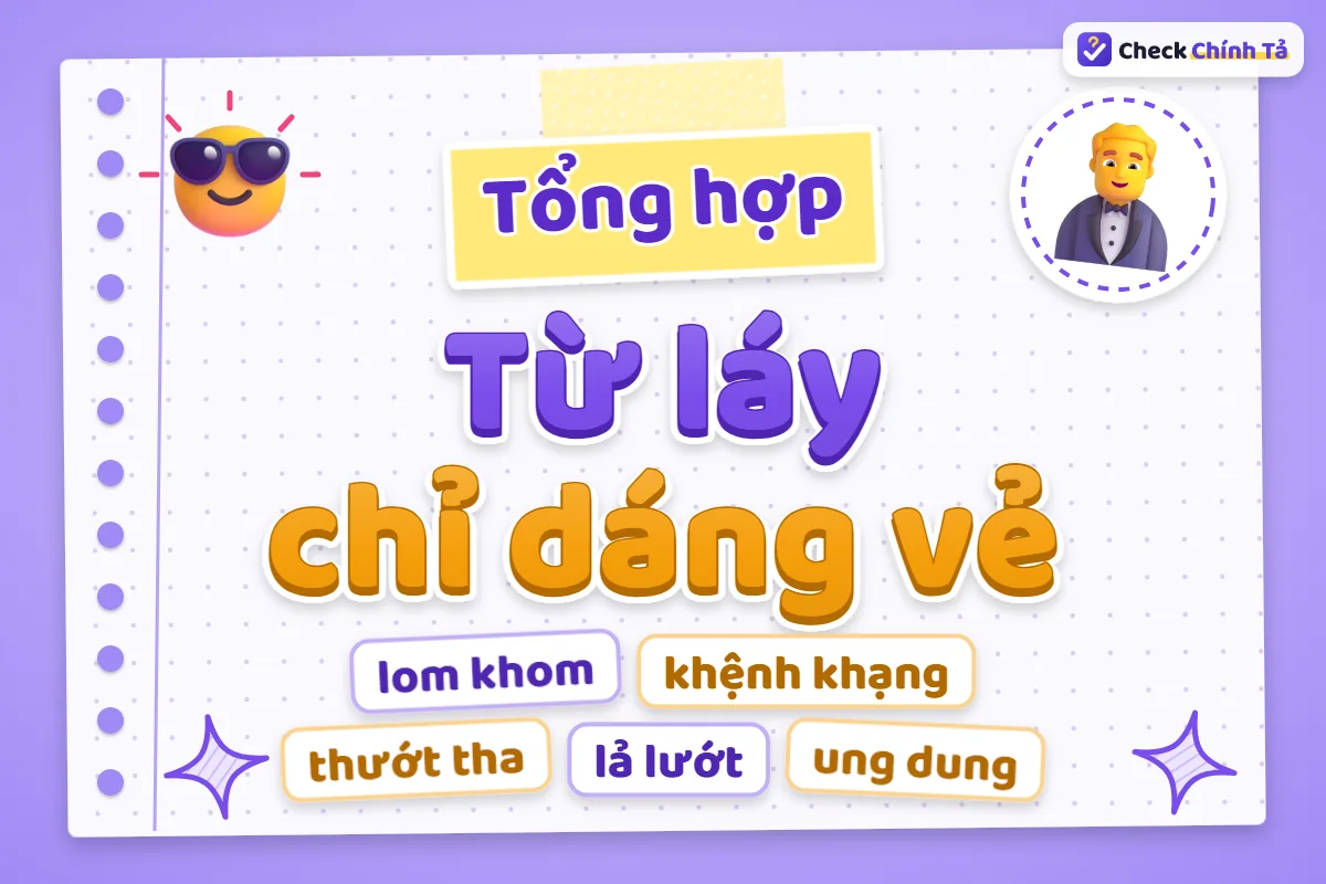Từ láy chỉ dáng vẻ