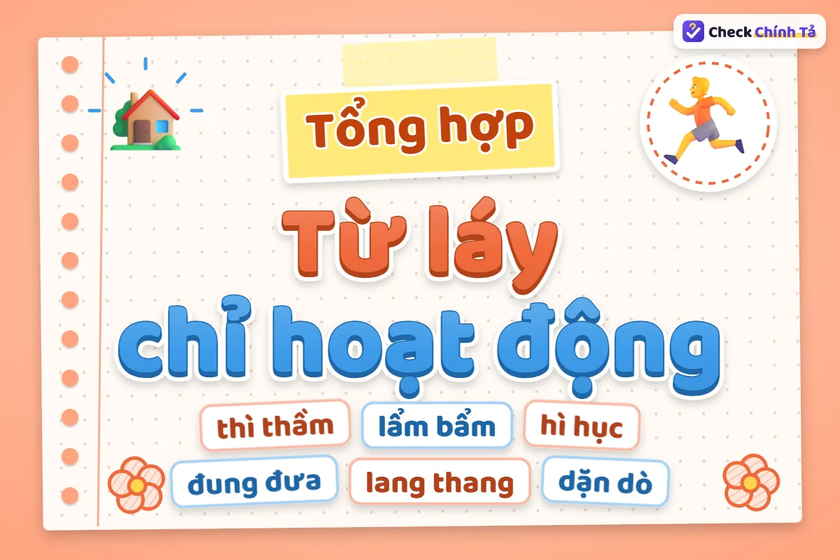 Từ láy chỉ hoạt động