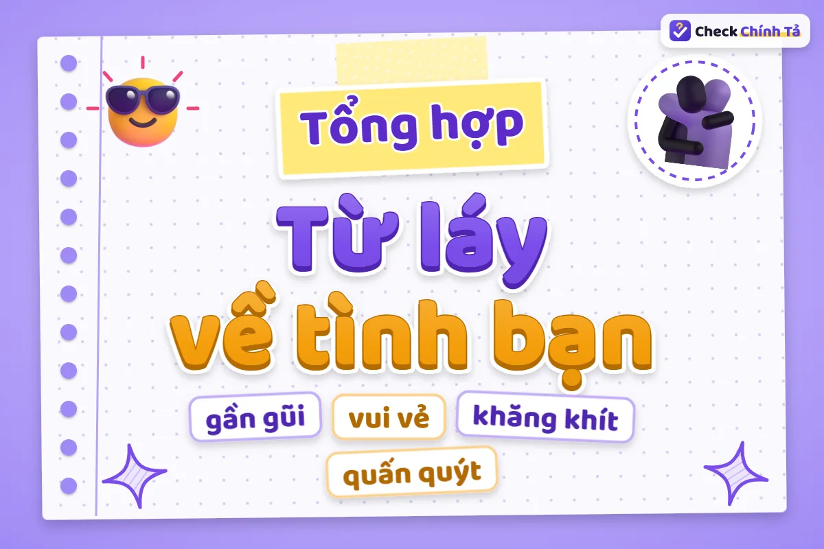 Từ láy chỉ tình bạn