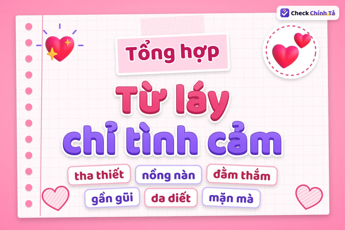 Từ láy chỉ tình cảm