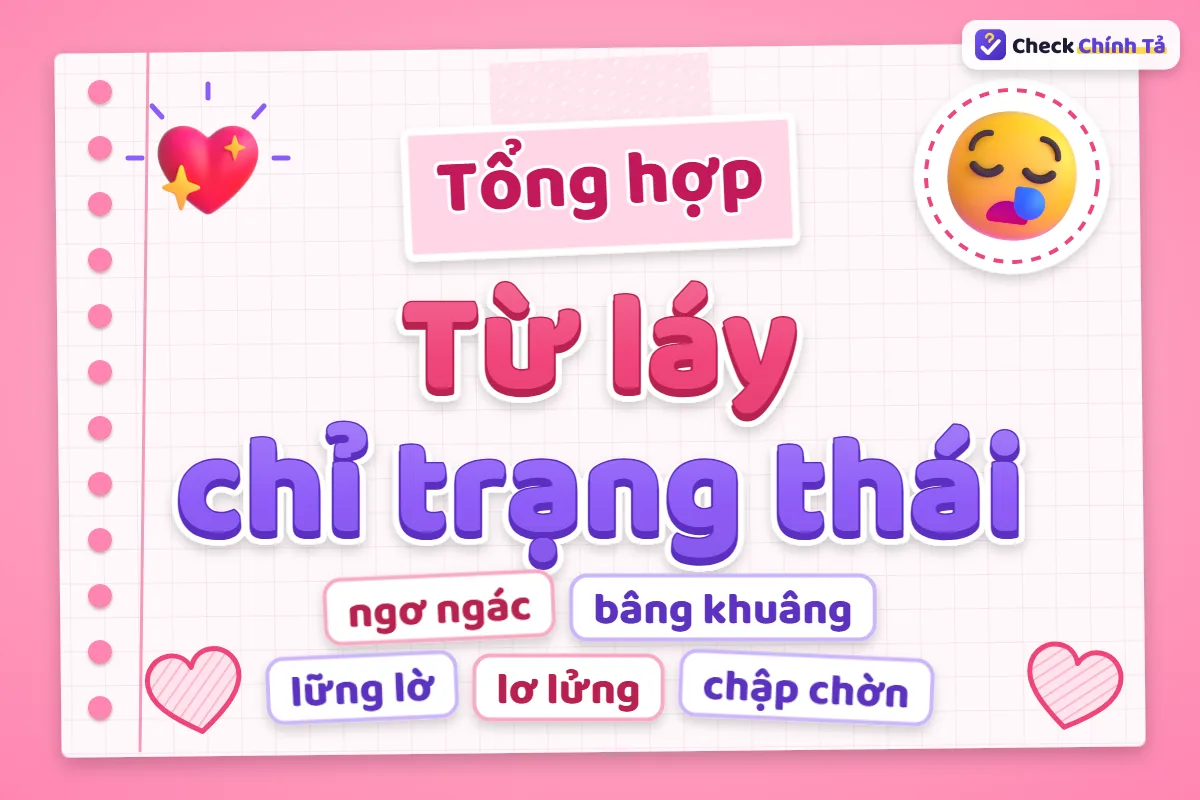 Từ láy chỉ trạng thái