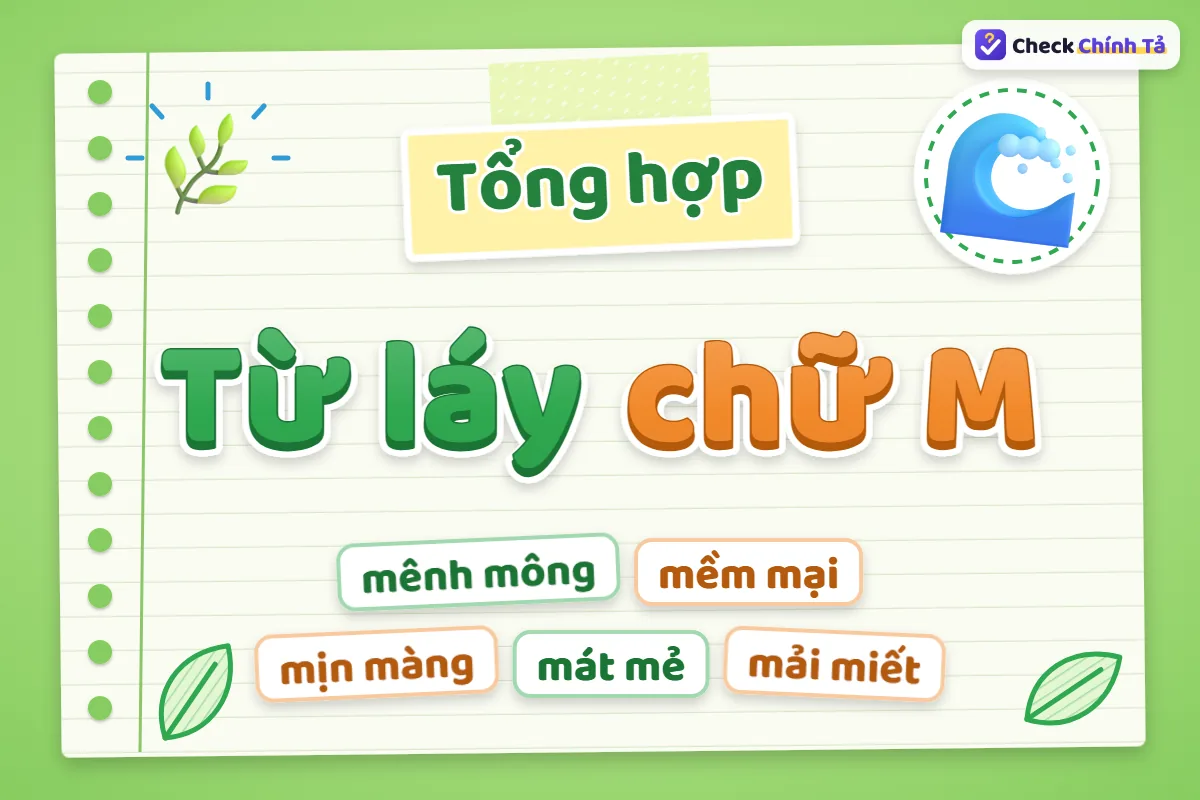 Từ láy chữ M