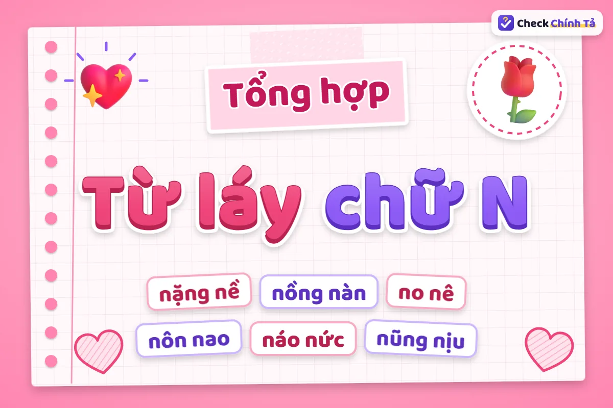 Từ láy chữ N