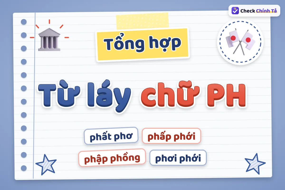 Từ láy chữ PH