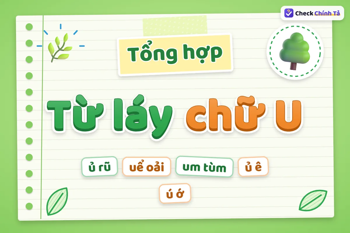 Từ láy chữ U