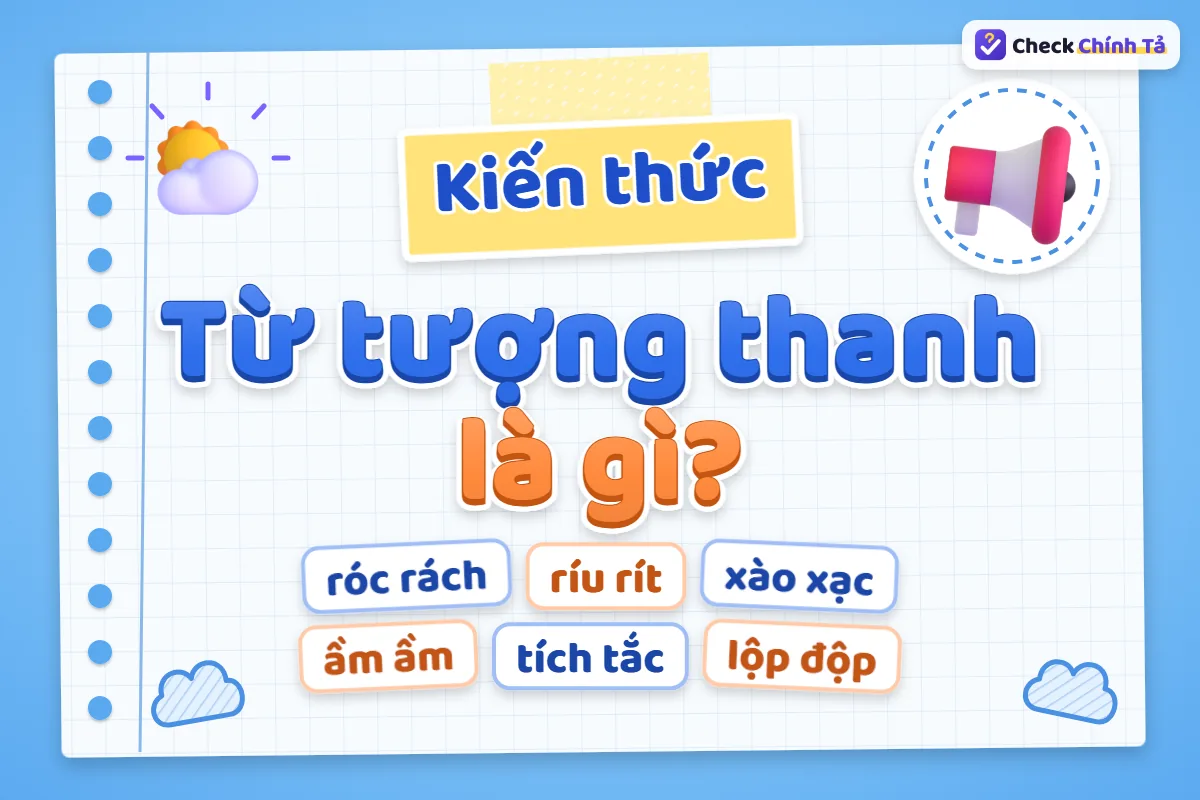 Từ tượng thanh là gì