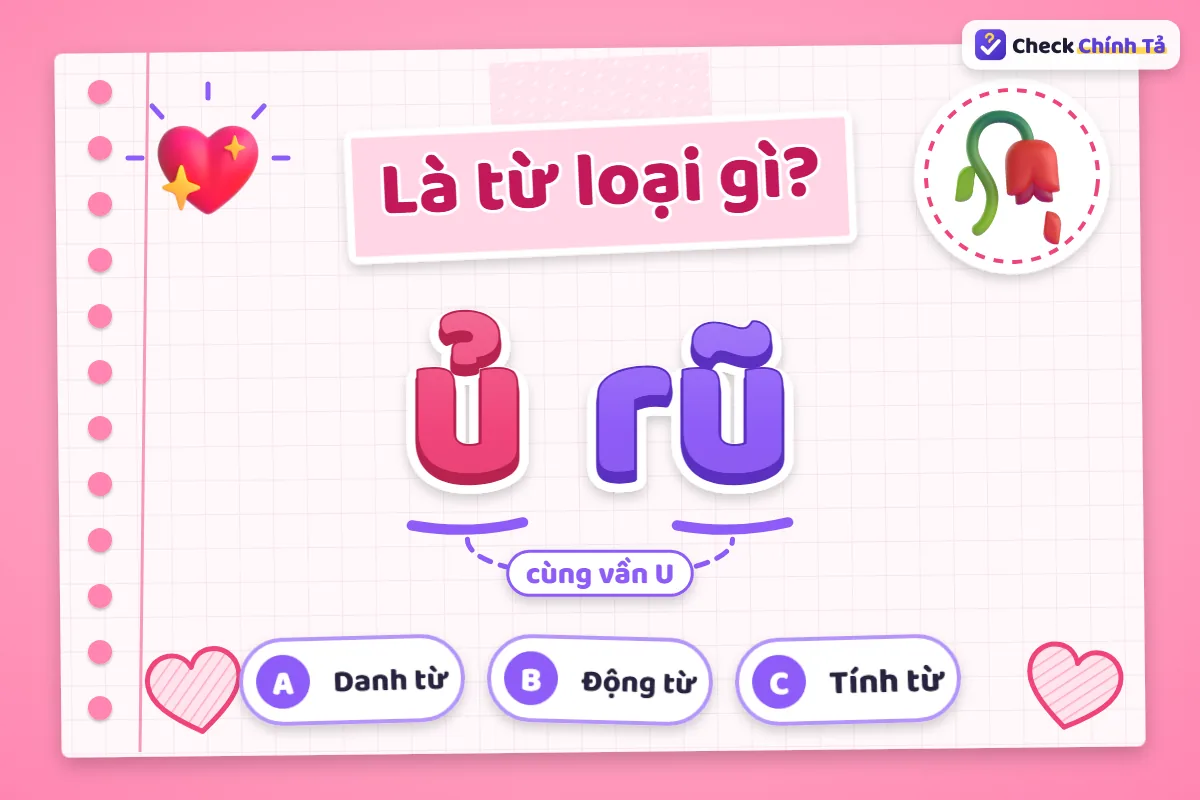 Ủ rũ là từ loại gì